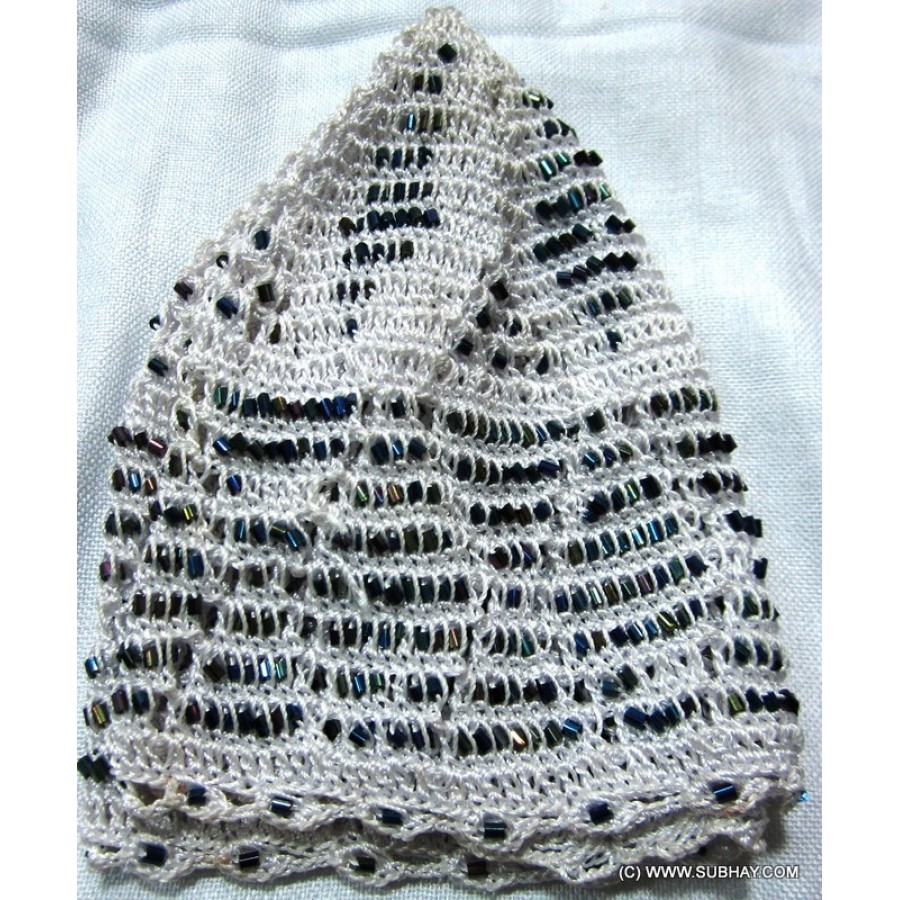 BENGALI HANDMADE KNITTED KUFI / TOPI / CAP BHM-03